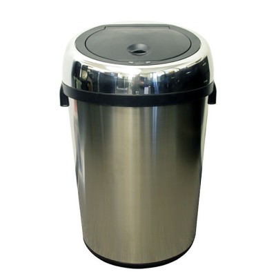 iTouchless 23 Gallon Large Commercial Size Stainless Steel Automatic Sensor Touchless Trash Can