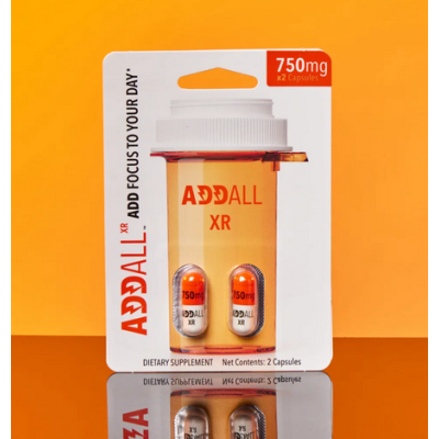 ADDALL xr - Improved Concentration - Increased Energy and Mental Focus (2 Capsules)(Samples)