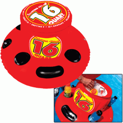 Sportsstuff 16 Quart Inflatable Floating Cooler