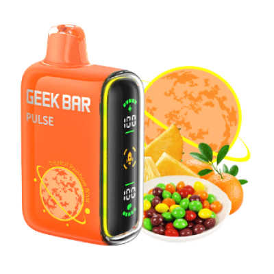 Geek Bar Pulse Tropical Rainbow Blast Flavor(15K Puffs)