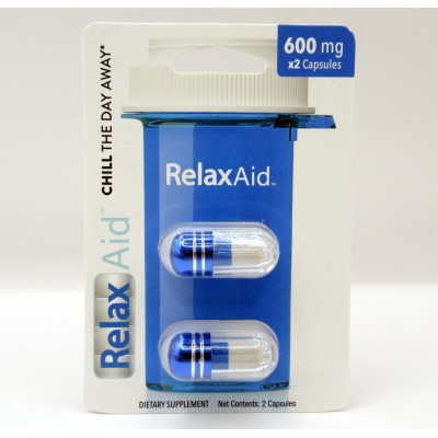 Relax Aid - Chill the Day Away - Promotes Calmness - Enhanced Mood - Promotes Relaxation (1)(2ct)(Samples)