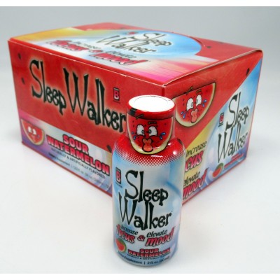 Sleep Walker - is Not For Sleeping - Increase Focus & Elevate Mood (Sour Watermelon)(12ea)(2oz)