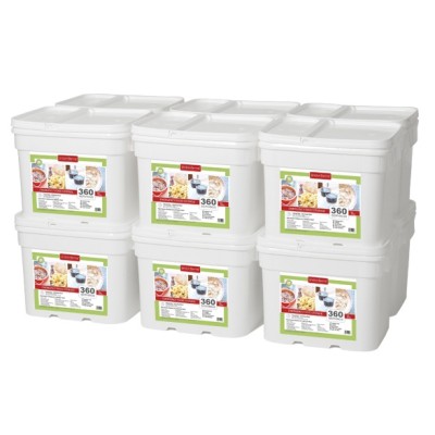 Lindon Farms 4320 Serving Breakfast/Lunch/Dinner Emergency Food Storage