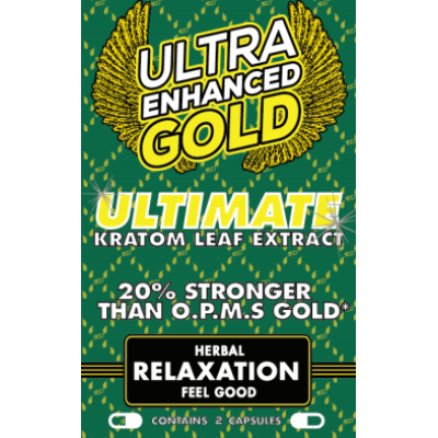 Ultra Enhanced Gold - Ultimate Leaf Extract - Feel Good Herbal Relaxation (2ct) 