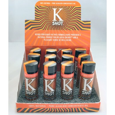 K Shot - Botanical Herbal Extract - 100% Natural Pure Concentrate (12)