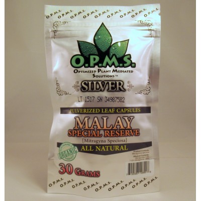 OPMS Silver Malay Special Reserve - All Natural Caps (60ea)