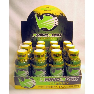 Rhino Rush Energy Drink - Margarita (12) with Ephedra
