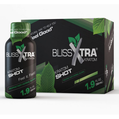 Bliss Xtra Kratom - Feel Good Fast (1.9oz Shot)(12)