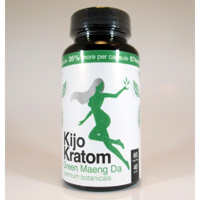 Kijo Green Maeng Da Xtra Strength Capsules (60caps/ 40gms)