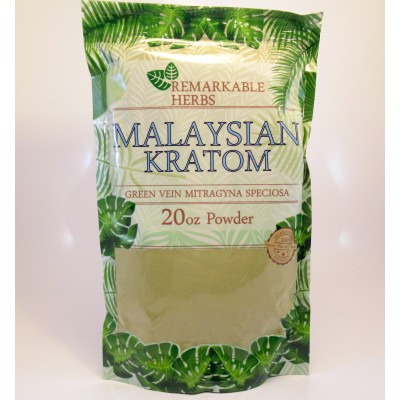 Remarkable Herbs 100% All Natural Malaysian (Malay)(Green Vein) Powder (20oz)