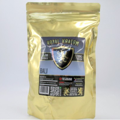 Royal Kratom Bali Premium Capsules 500ea