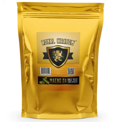 Royal Kratom Premium Maeng Da Capsules - (1000ea)