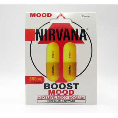 Nirvana Boost Mood - Next Level Mood - No Crash - 2 Capsules (2 servings) (samples)